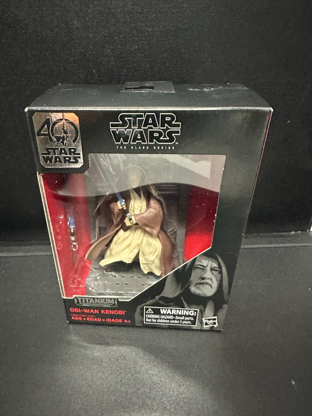 Star Wars Black Series 40th Anniversary Obi-Wan Kenobi Titanium