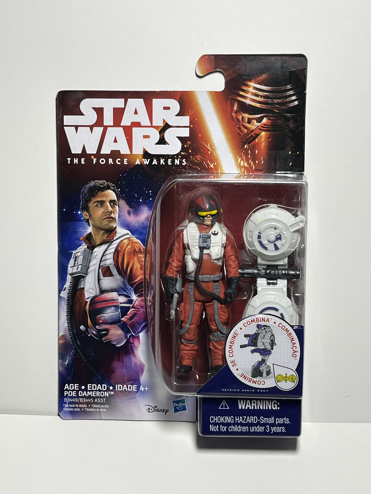 Poe Dameron Star Wars The Force Awakens 3.75 Action Figure
