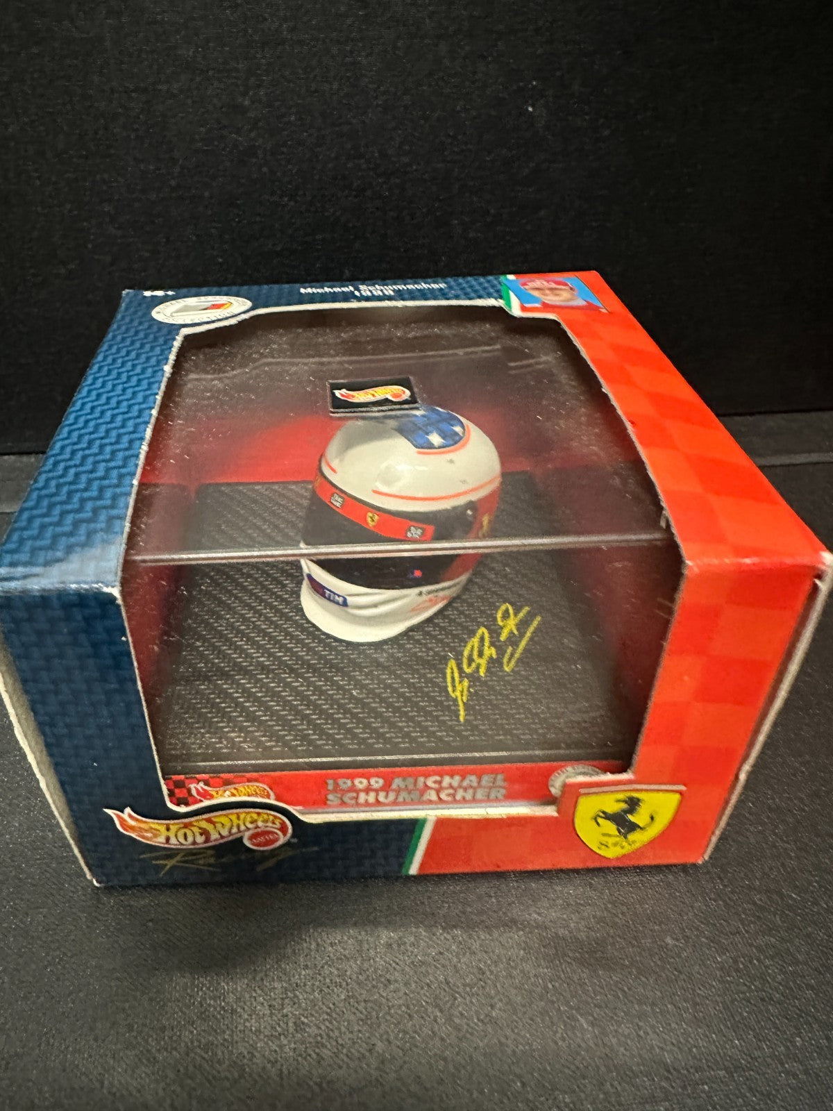 Hot Wheels Racing Ferrari Michael Schumacher Helmet 1999