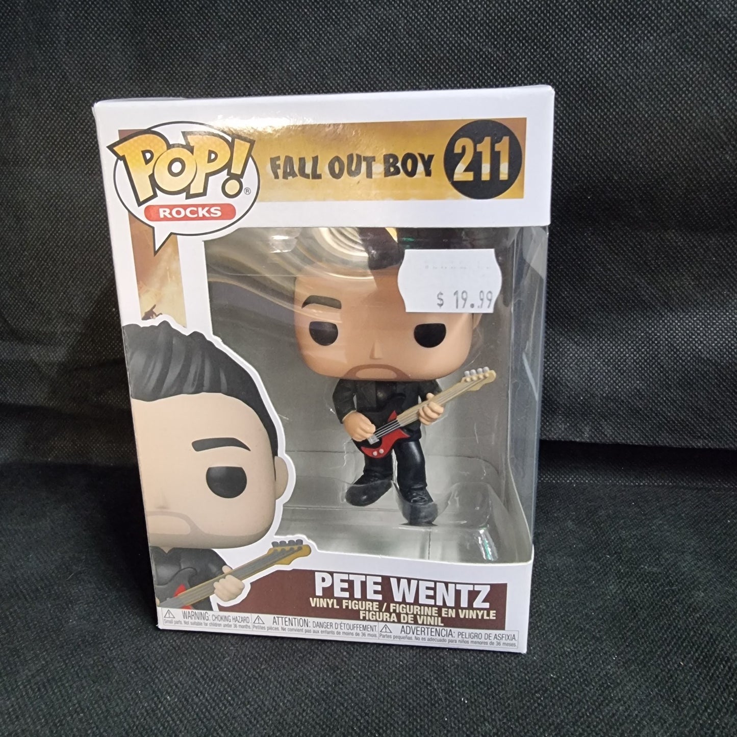 Funko Pop Rocks Fall Out Boy Pete Wentz 211