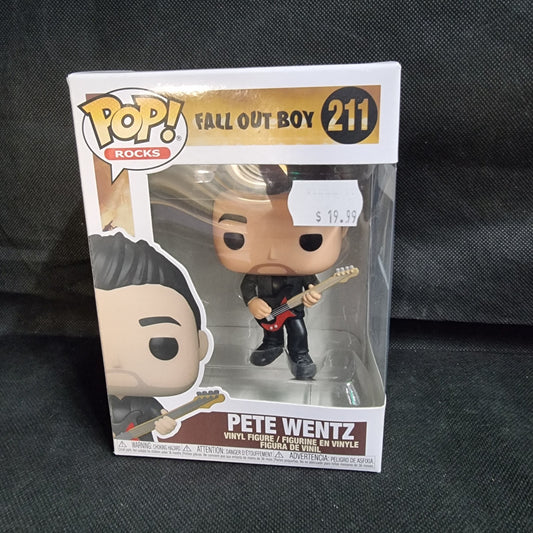 Funko Pop Rocks Fall Out Boy Pete Wentz 211