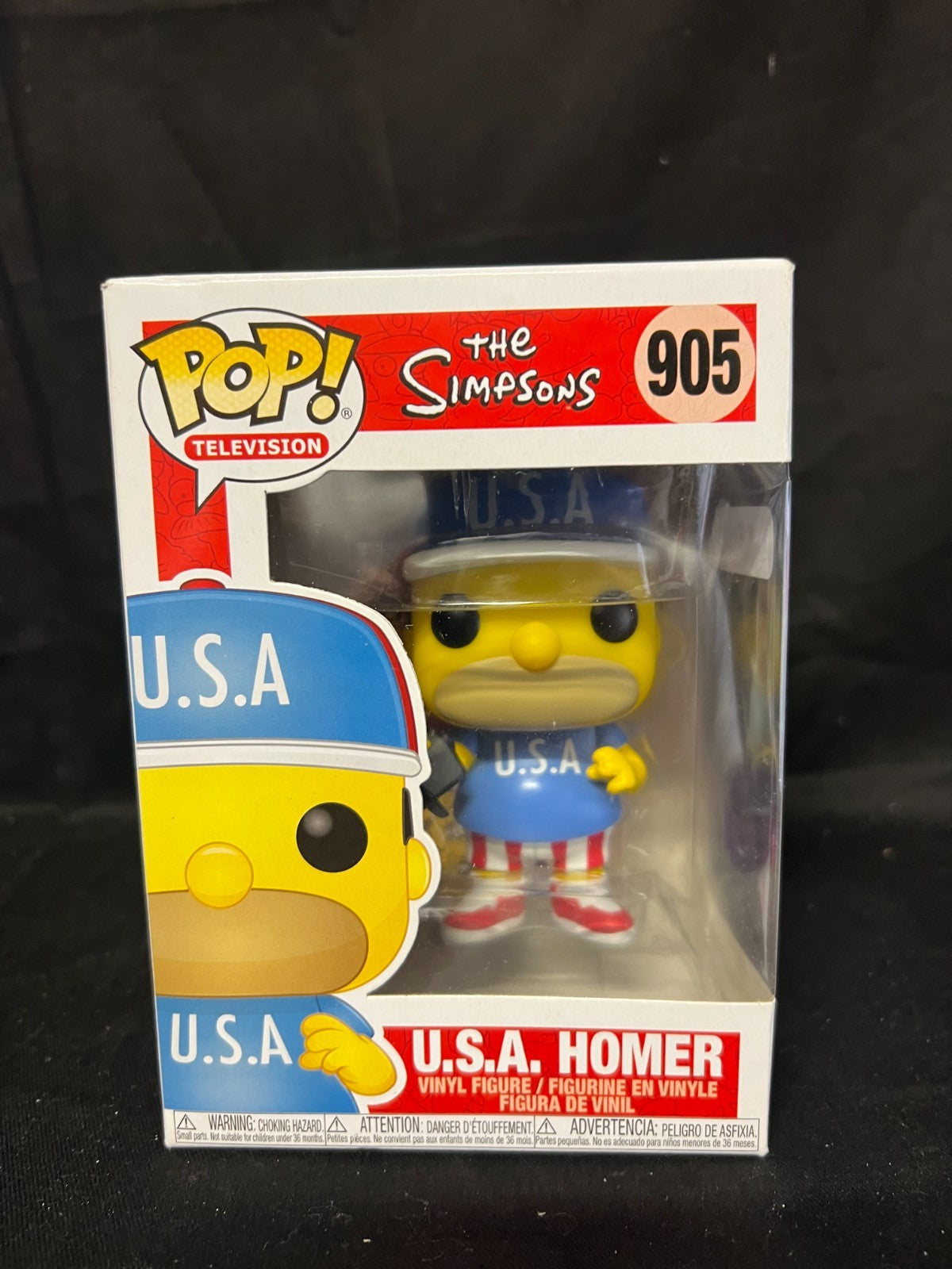 The Simpsons - Homer Simpson U.S.A Pop! Vinyl Figure 905