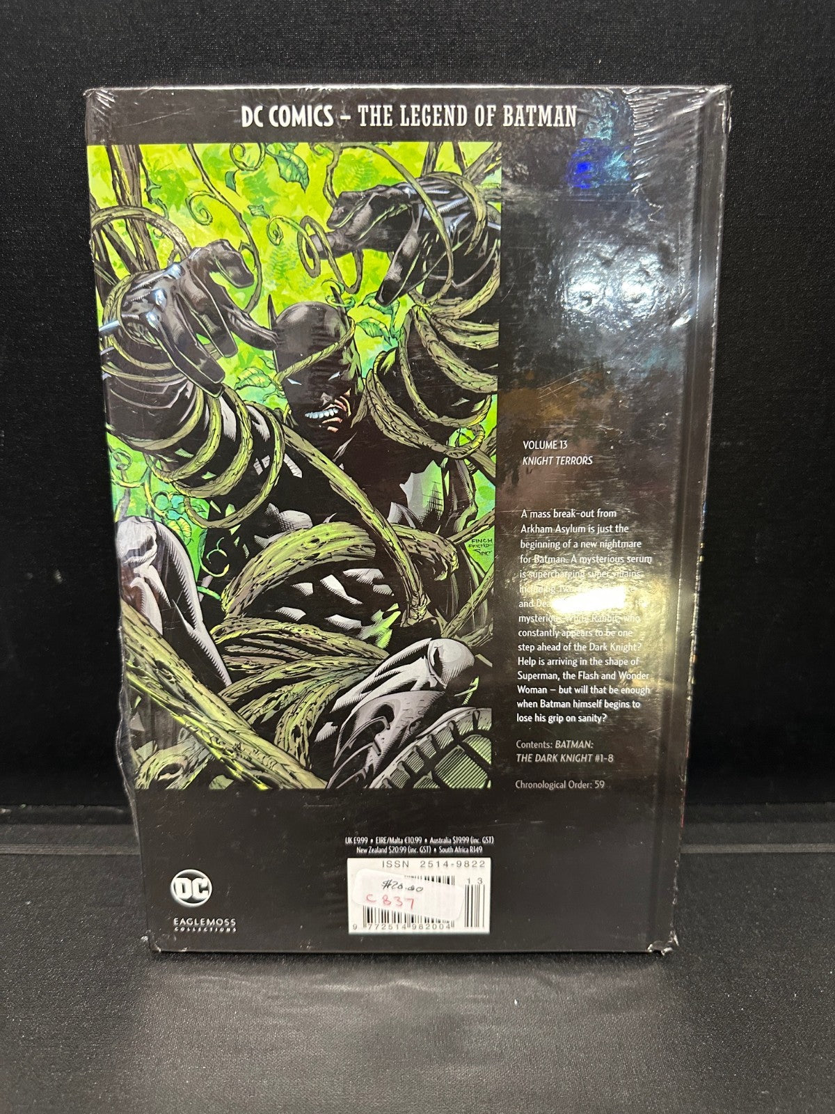 DC Comics The Legend of Batman Volume 13 Knight Terrors Hardcover Eaglemoss