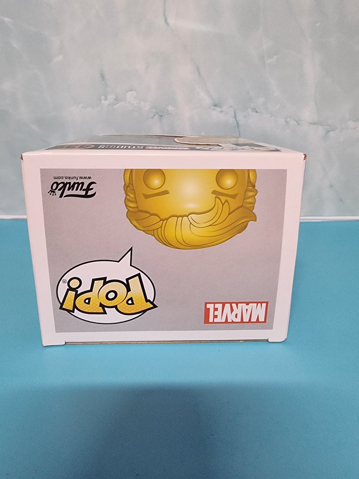 Funko Pop Doctor Strange Gold Chrome # 486 Marvel Studios The First Ten Years