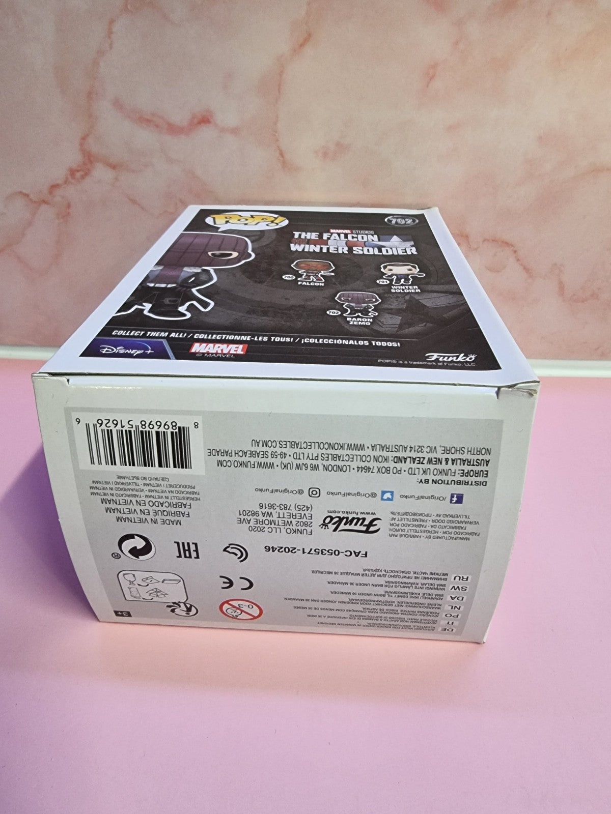 Funko Pop! Marvel Falcon & Winter Soldier Baron Zemo Vinyl Figure #702 PRE-OWNED