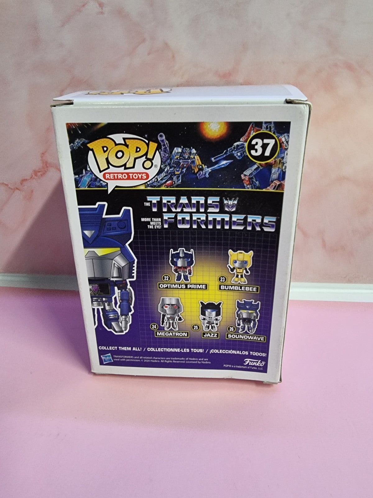 Funko POP! Exclusive Transformers Soundwave #37 Special Ediition