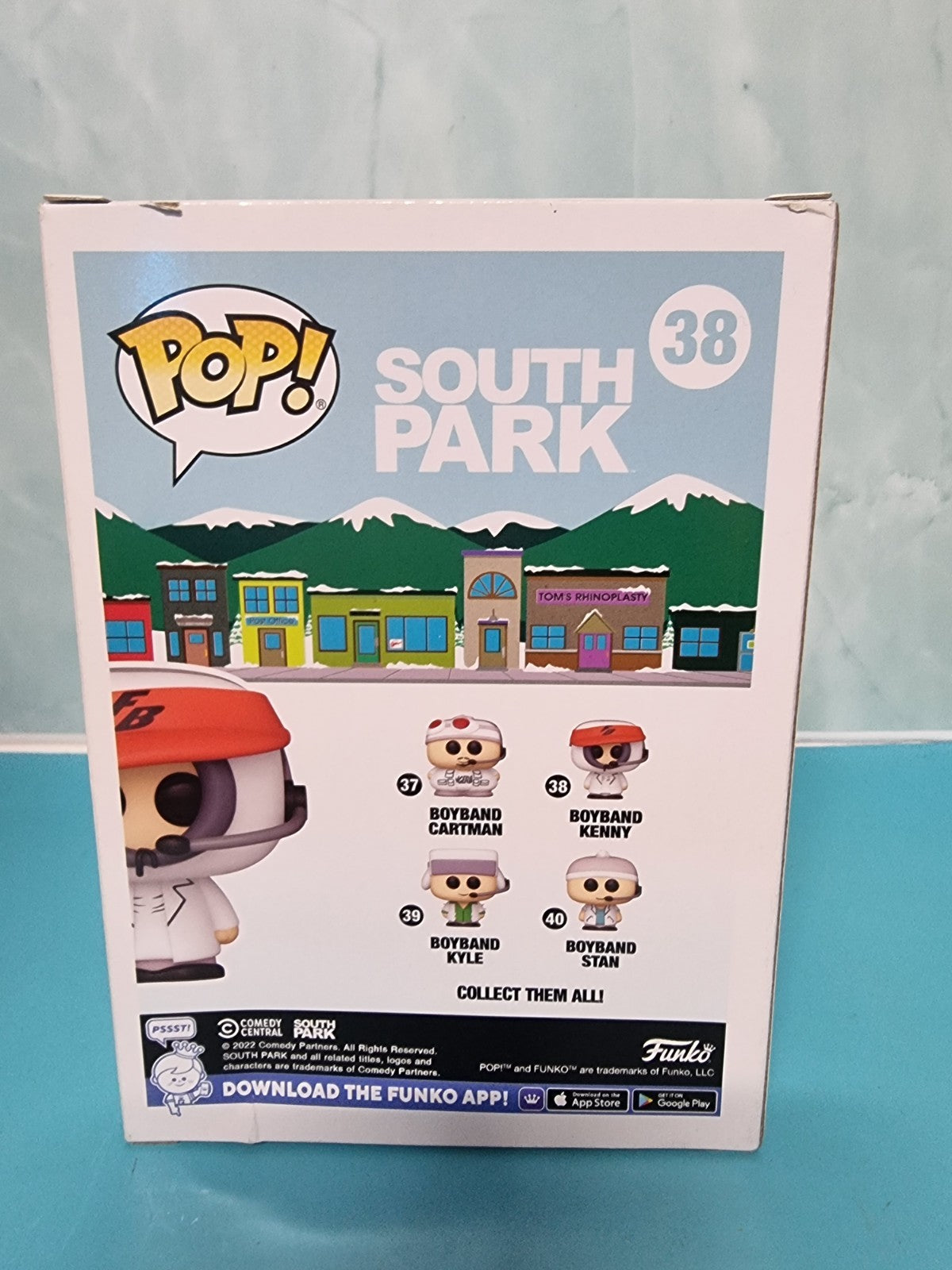 FUNKO POP ! BOYBAND KENNY #38 SOUTH PARK