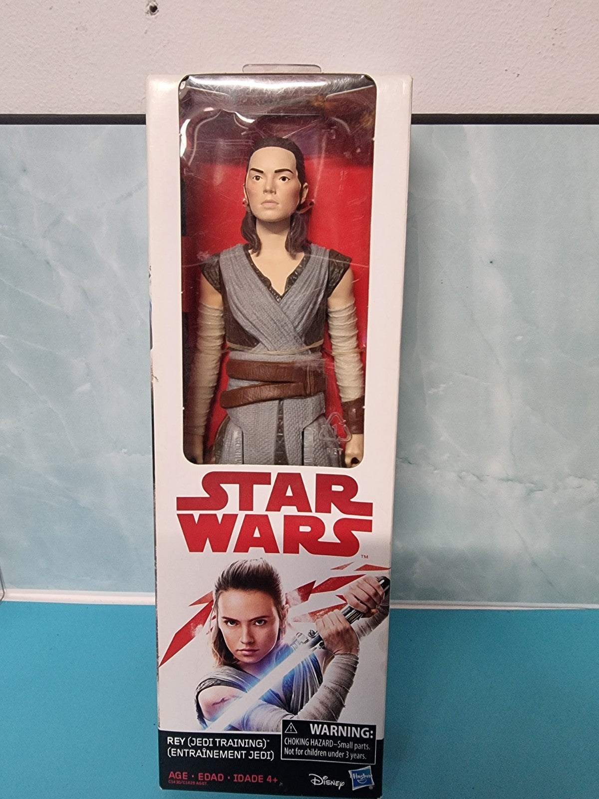 Star Wars: The Last Jedi 12-inch Rey Jedi Training Action Figure Toy