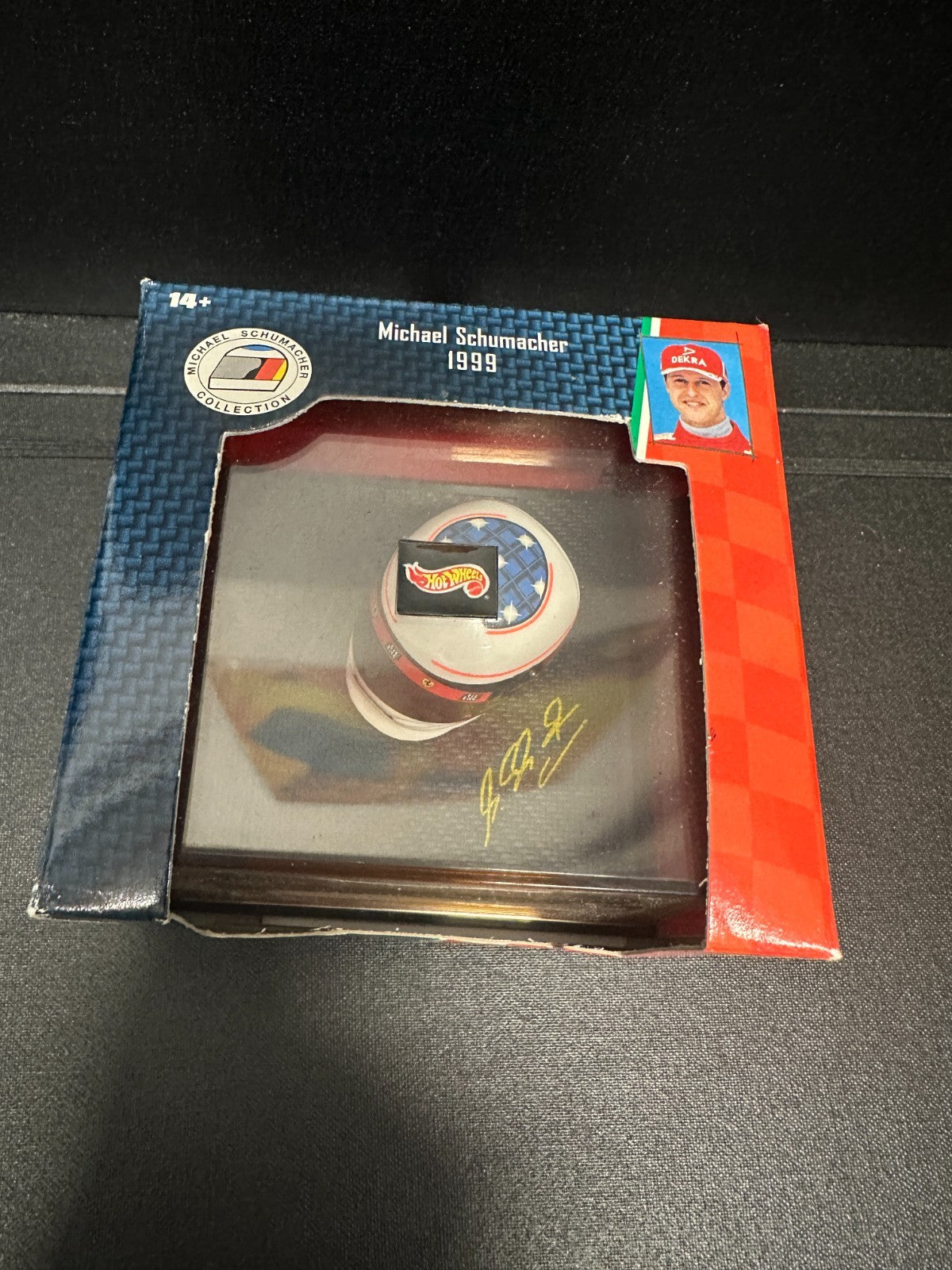 Hot Wheels Racing Ferrari Michael Schumacher Helmet 1999