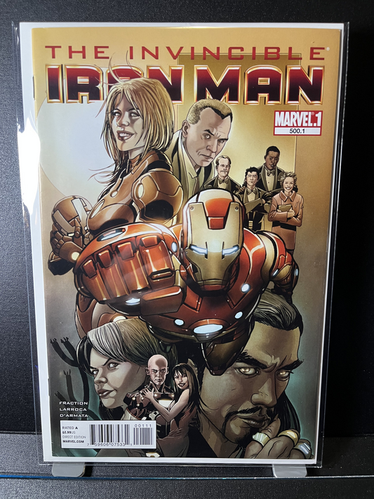 The Invincible Iron Man #500.1 Marvel Comics 2011