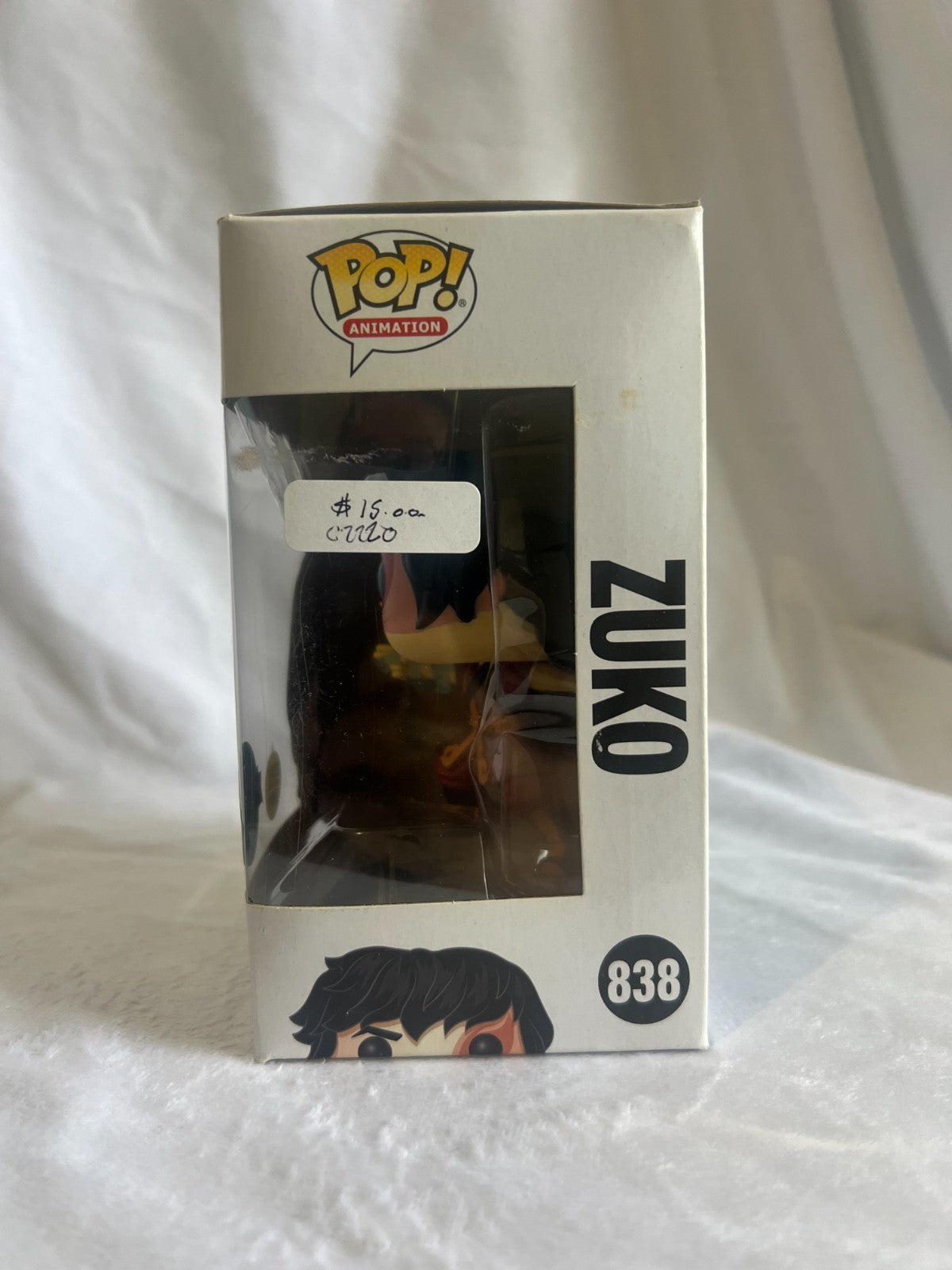 Funko Pop! Glow Zuko Avatar Last Airbender Special Glow In Dark #838
