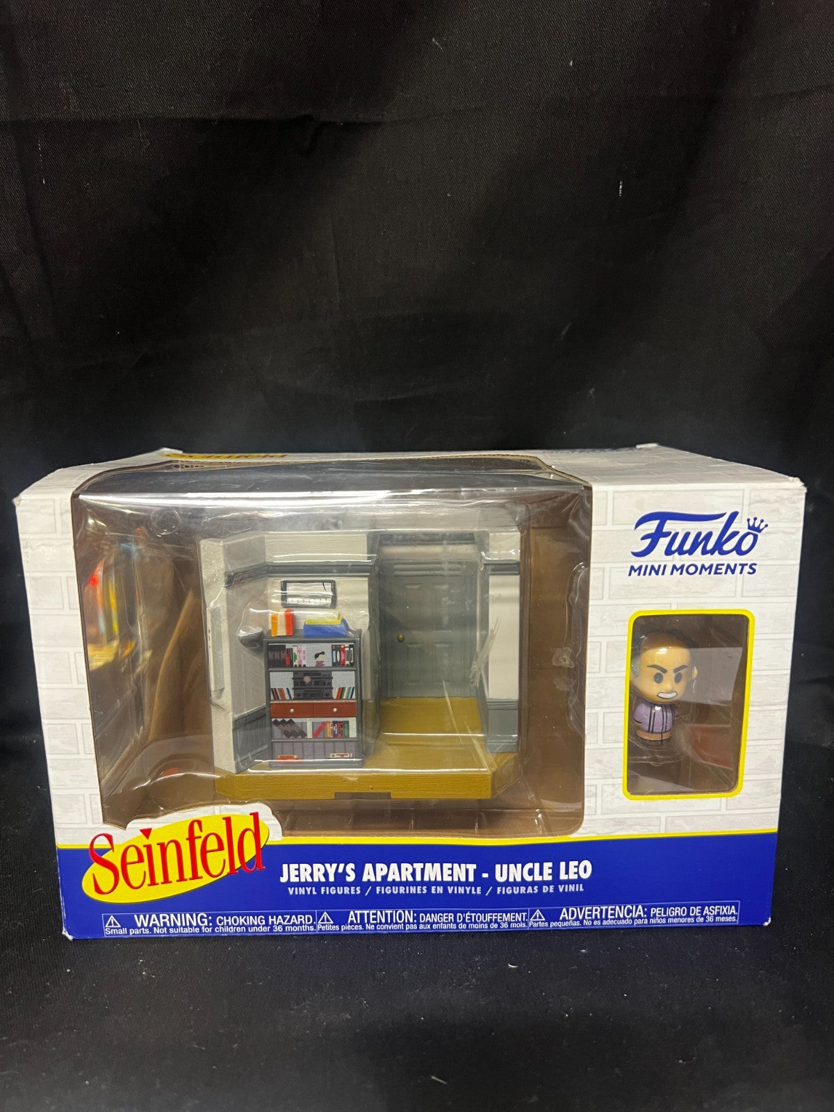 Seinfeld - Uncle Leo Mini Vinyl Moment Diorama Figure Set NEW Funko