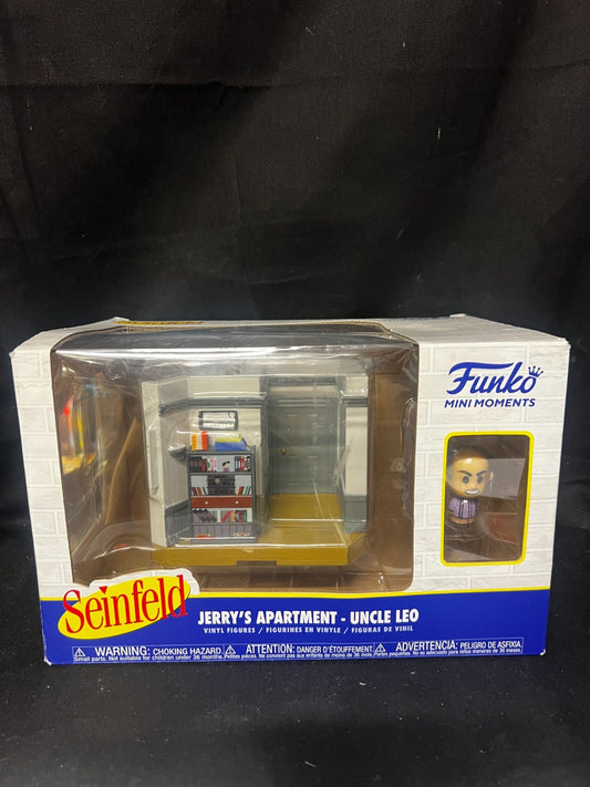 Seinfeld - Uncle Leo Mini Vinyl Moment Diorama Figure Set NEW Funko