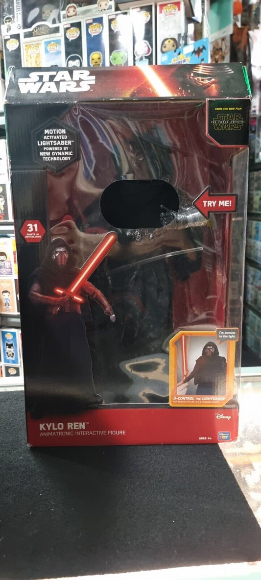 Disney Star Wars Kylo Ren Animatronic Interactive Figure