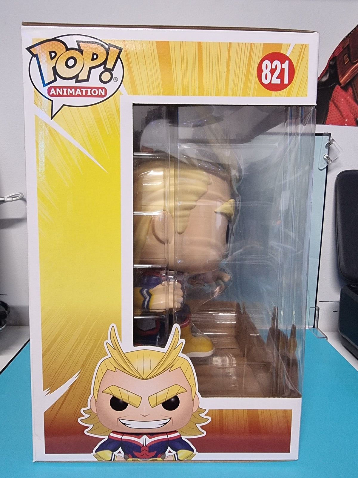 Funko Pop! Anime: My Hero Academia- All Might Vinyl Figure Jumbo Size 10 inch