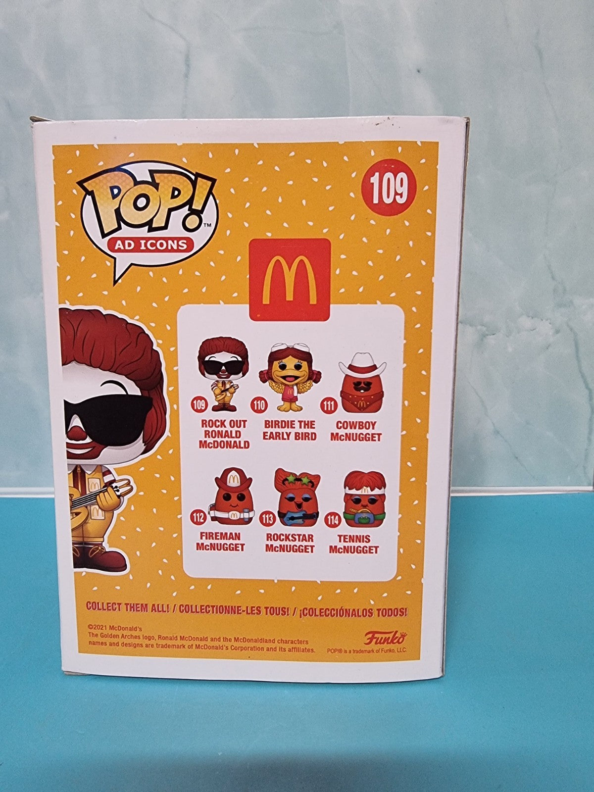 Funko Pop! Ad Icons Rock Out Ronald McDonald #109 Vinyl Figure