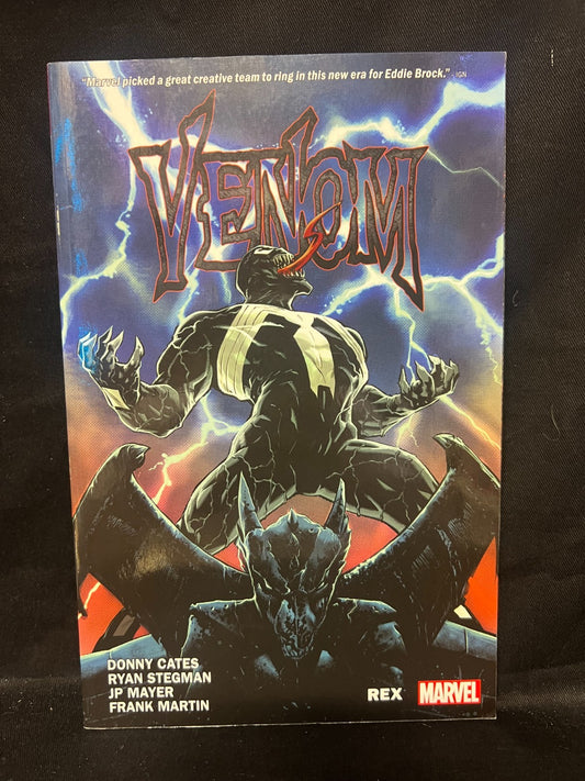 Venom volume 1 Rex trade paperback Marvel Comics Donny Cates Ryan Stegman