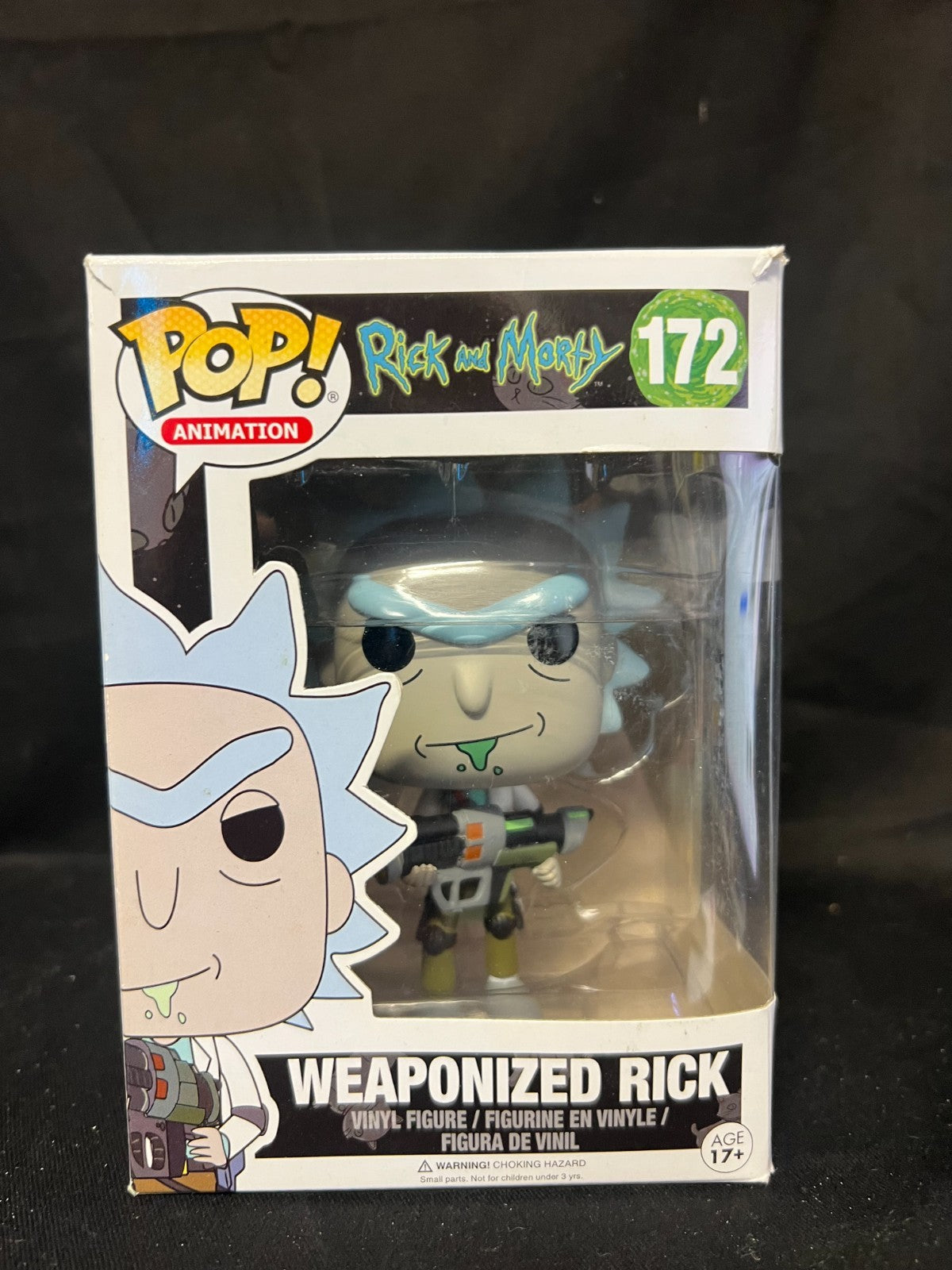 Funko POP! Animation Rick And Morty Weaponized Rick #172 - Vinyl Collectable