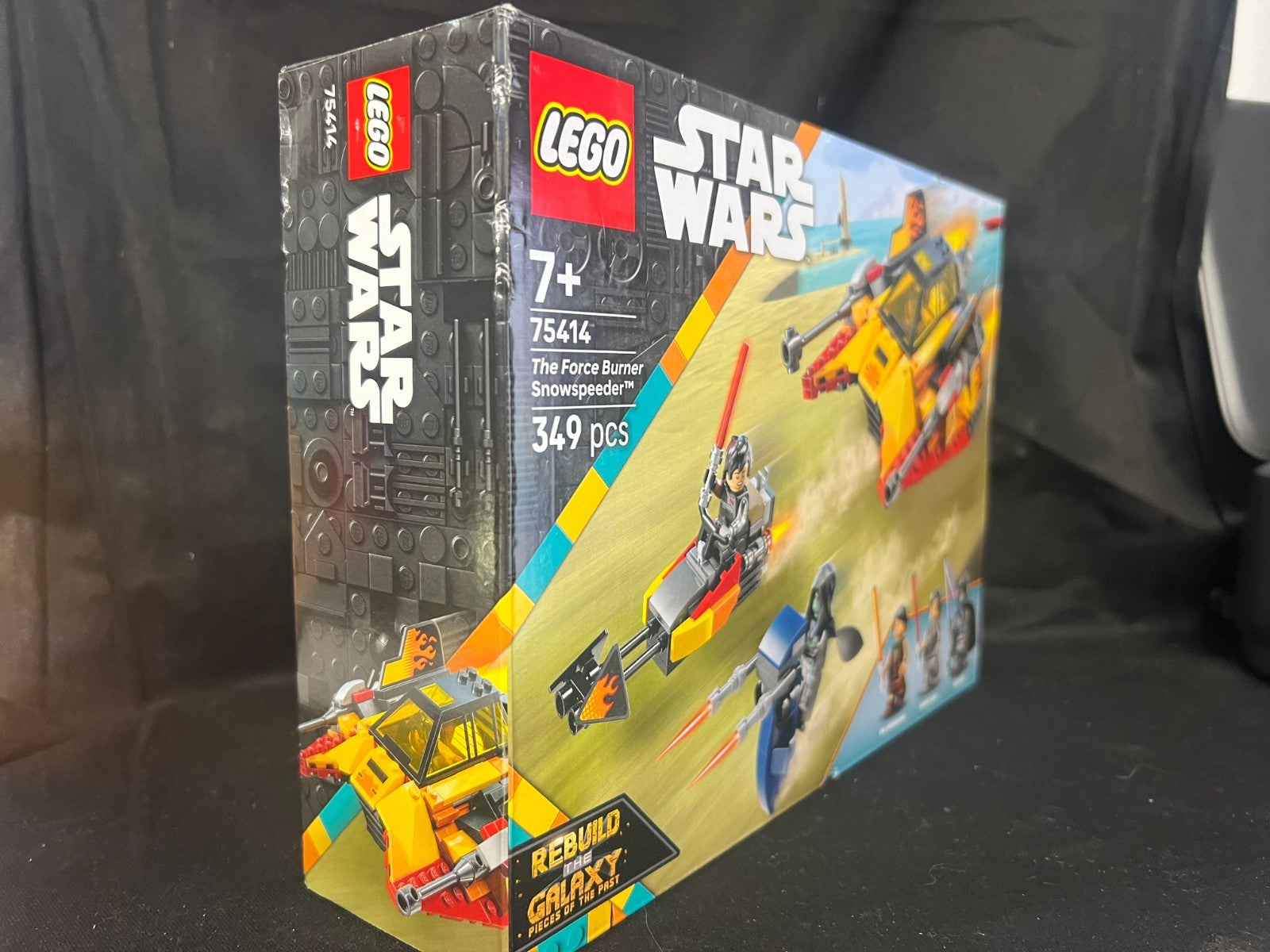 LEGO Star Wars Force Burner Snowspeeder 75414 Rebuild Galaxy Speeder Bike 349Pcs