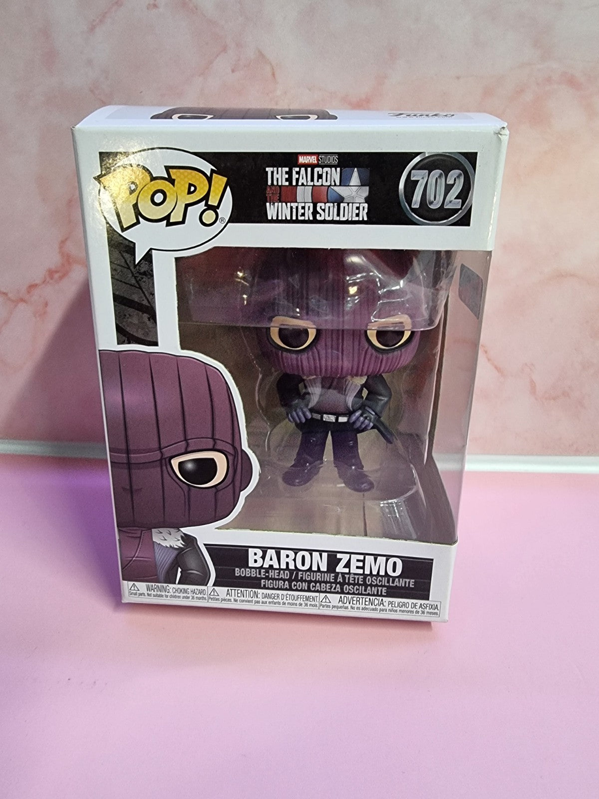Funko Pop! Marvel Falcon & Winter Soldier Baron Zemo Vinyl Figure #702 PRE-OWNED