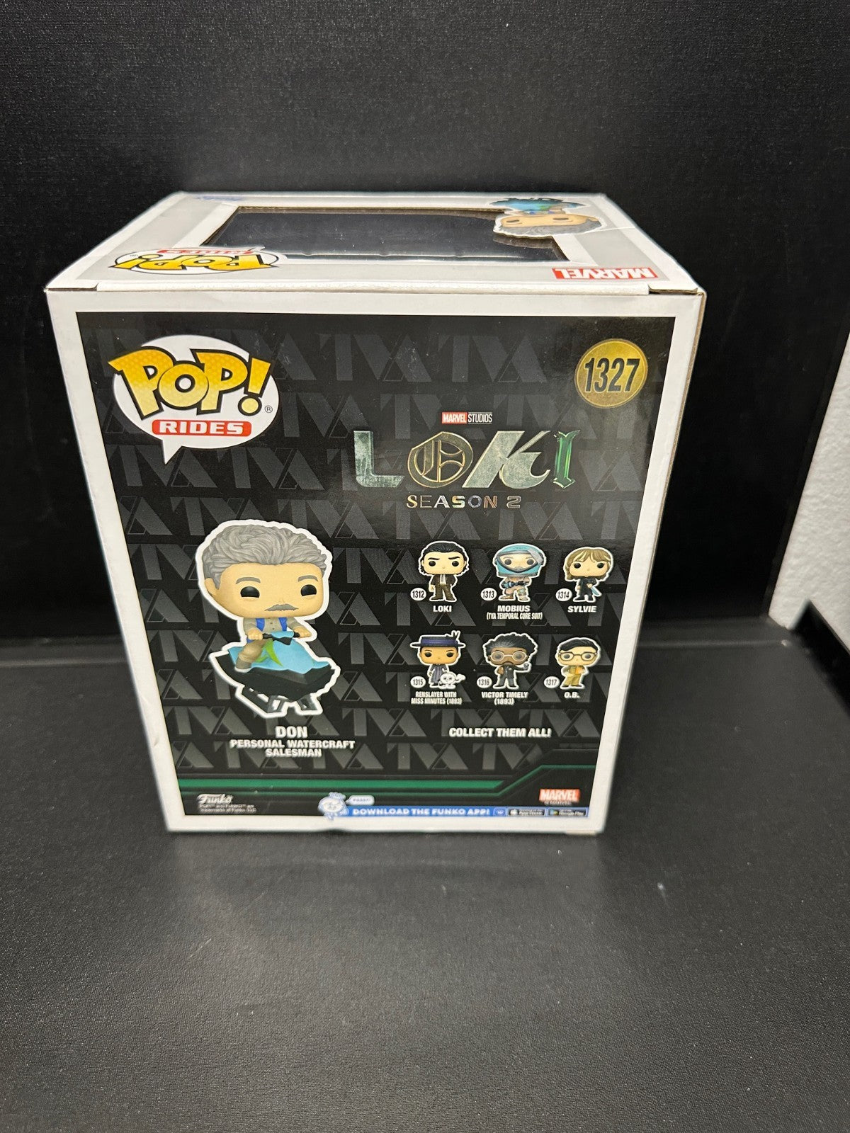 Funko Pop Rides Marvel Loki Don Personal Watercraft Salesman #1327