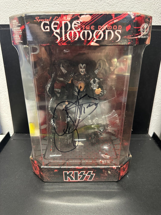 McFarlane Toys KISS Gene Simmons The Demon Signed Special Edition Figure 1999