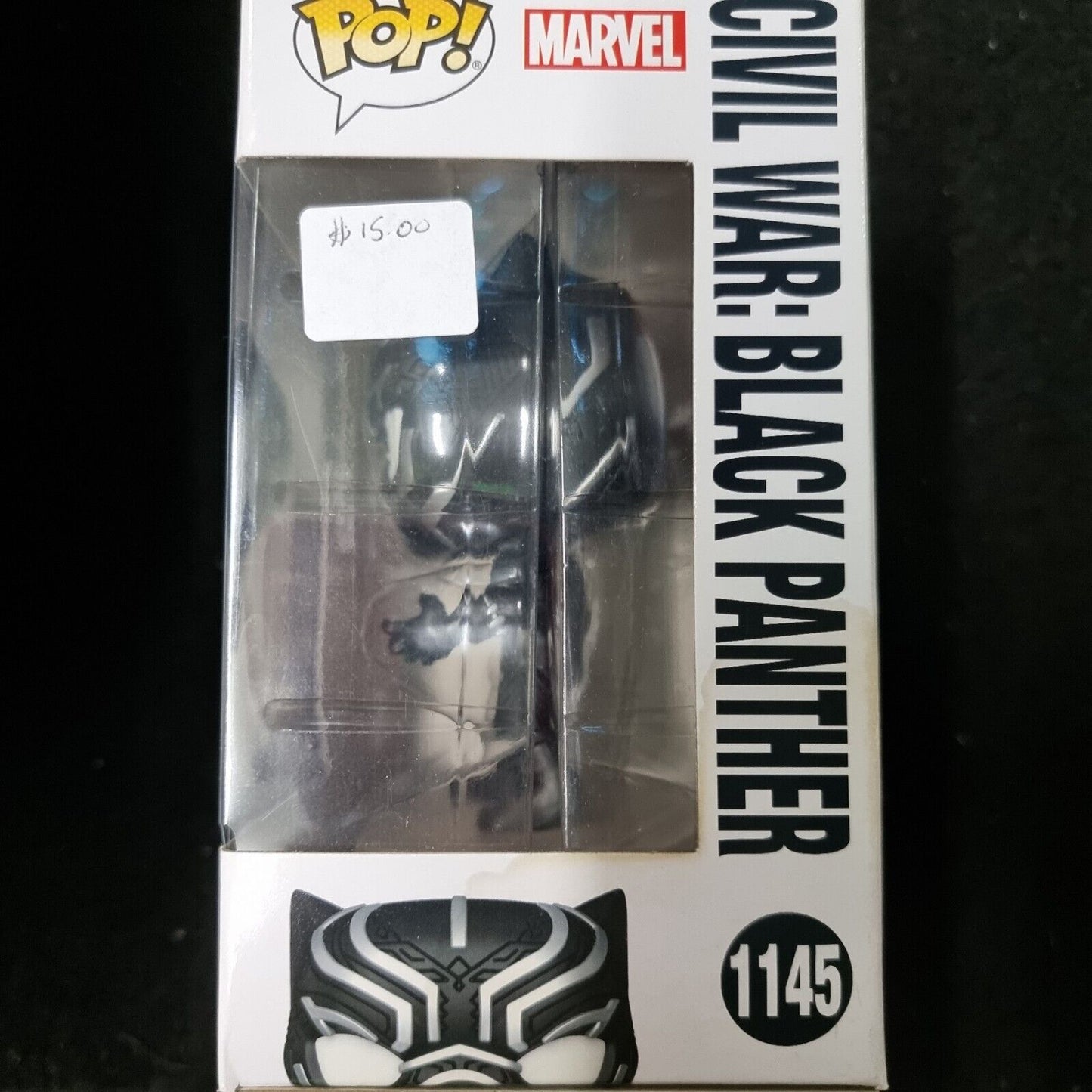 Funko Pop Marvel Captain America Civil War Build a Scene Black Panther #1145