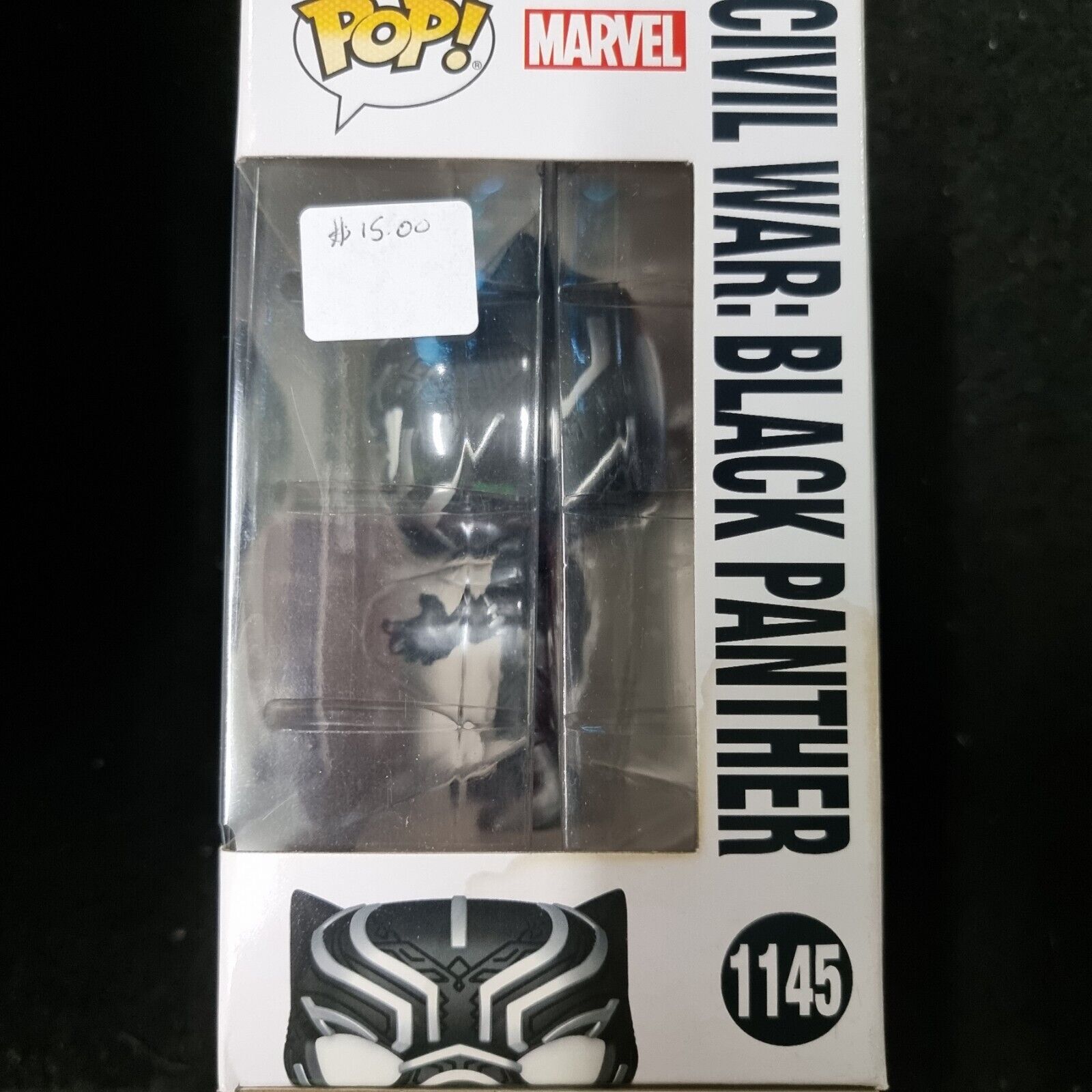 Funko Pop Marvel Captain America Civil War Build a Scene Black Panther #1145