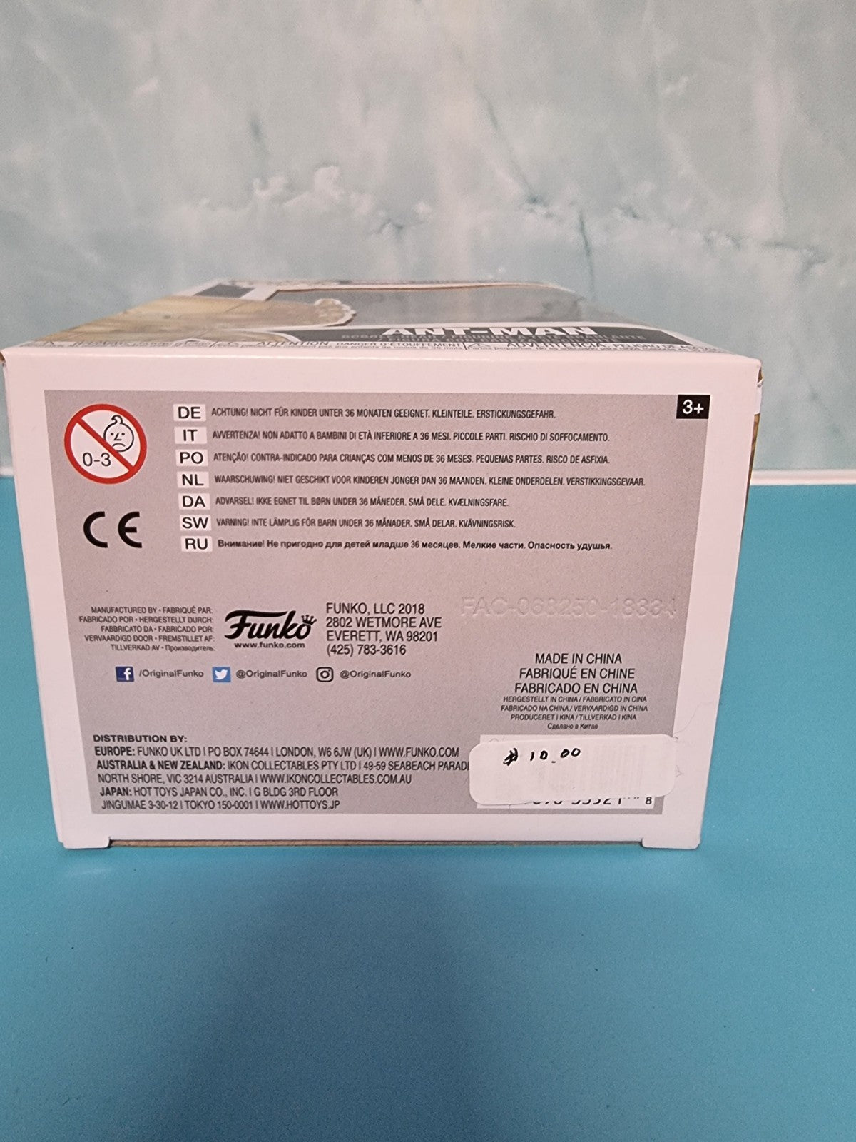 Funko Pop Marvel Studios : ANT-MAN #384 Vinyl Figure "MINT"