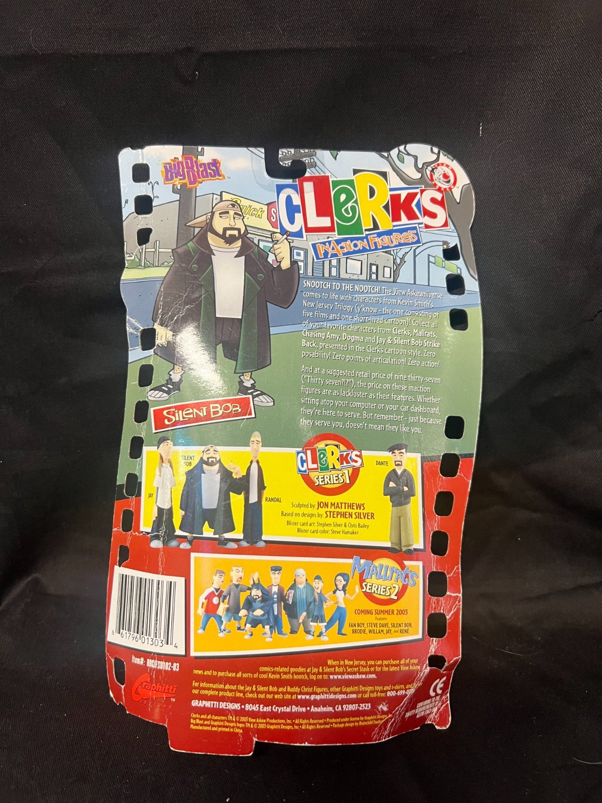 Silent Bob - Clerks InAction Figure Series 1 - Clerks colour