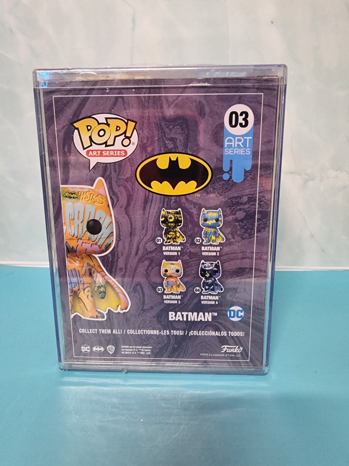 Funko POP! Batman 03 Special Edition  Artist Series Orange Sealed hard case