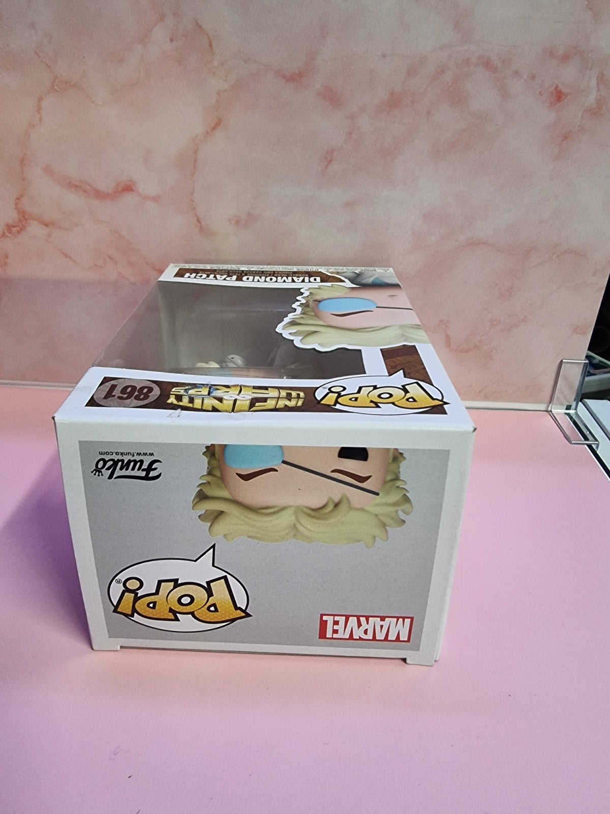 Funko Marvel Infinity Warps Diamond Patch #861 Collectible Vinyl Figure