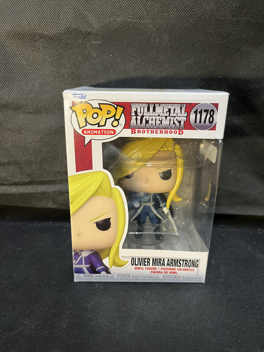 Funko Pop! Fullmetal Alchemist: Brotherhood : Olivier Mira Armstrong #1178