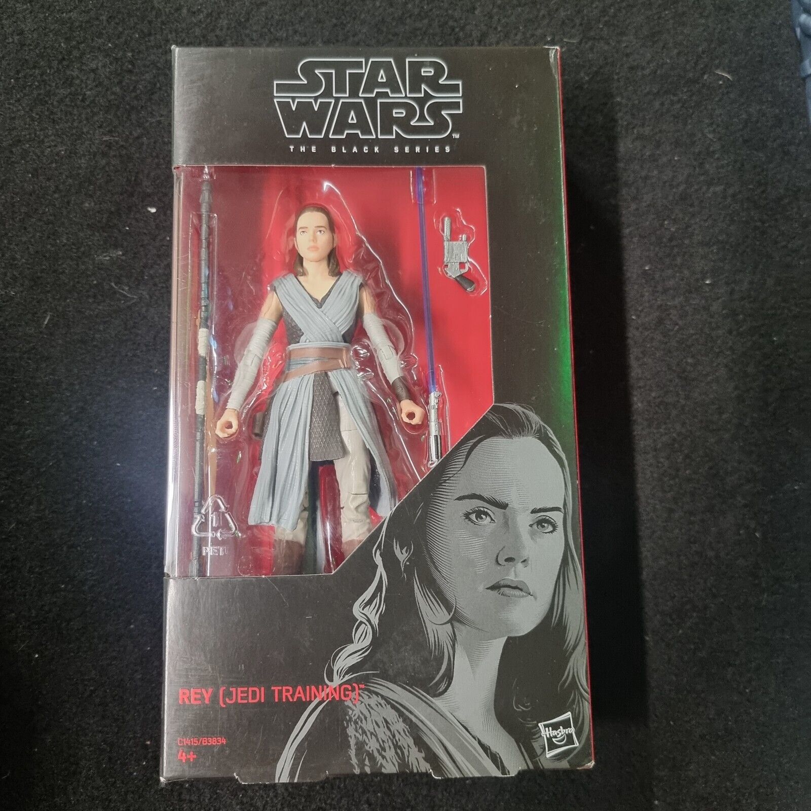 Star Wars The Black Series Rey (Jedi Training) 6" Action Figure Hasbro