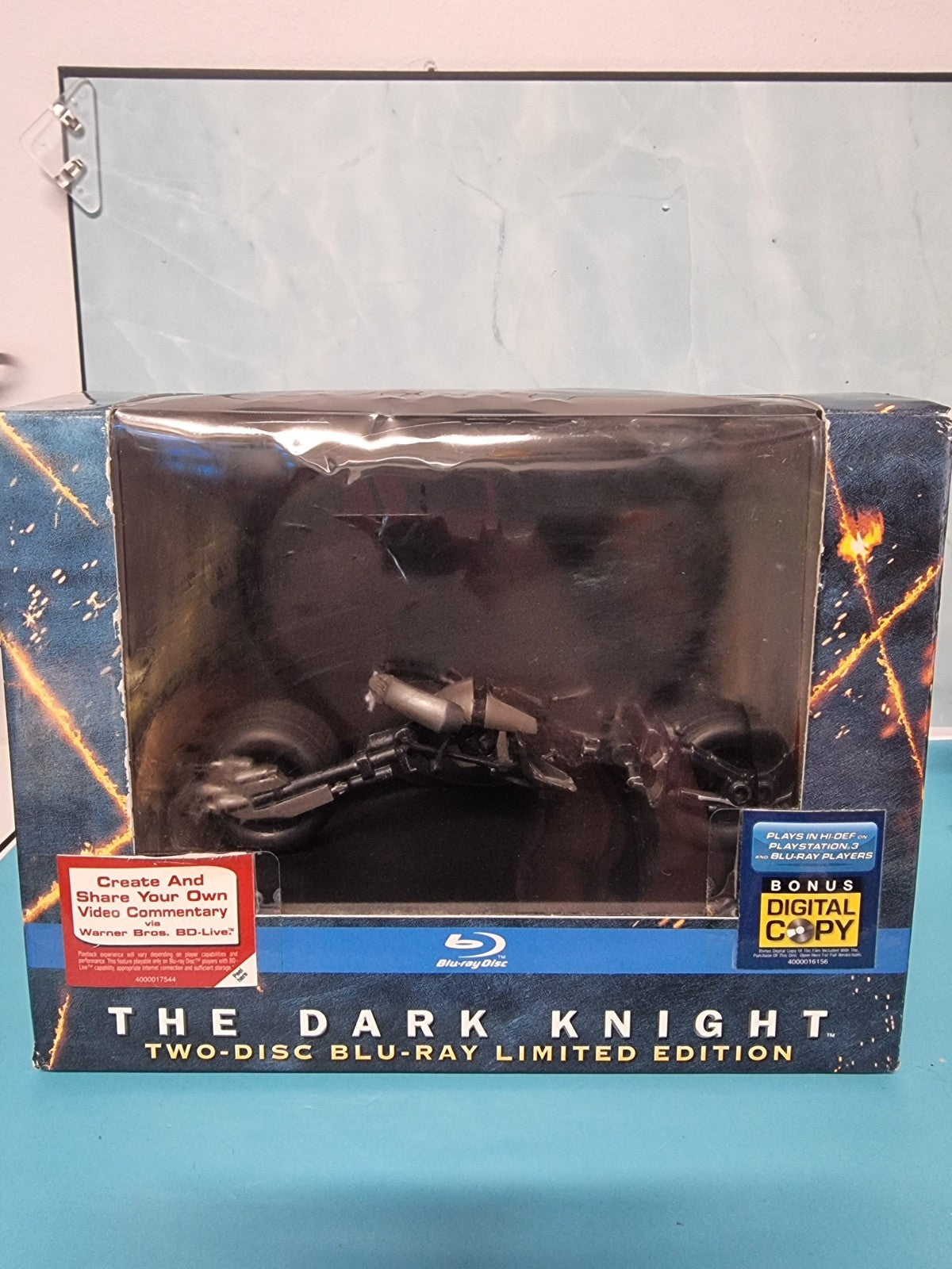 The Dark Knight Bat Pod Set Two-Disc Blu-Ray Limited Edition