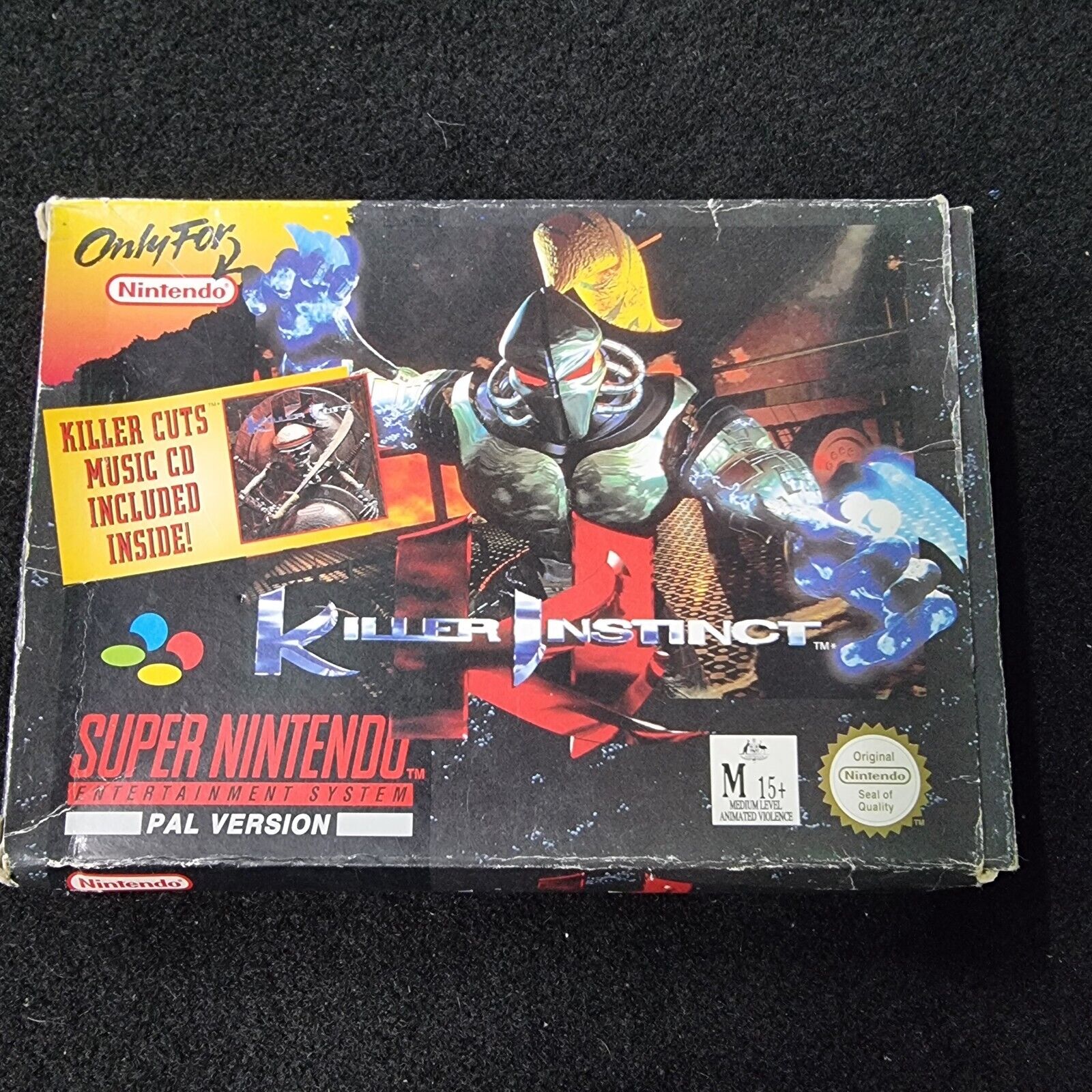 Killer Instinct SNES Super Nintendo Boxed Game