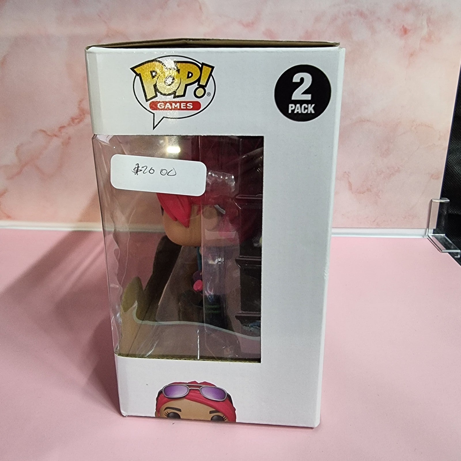 Funko Pop! 2 Pack - Street Fighter/Fortnite - Ryu & Brite Bomber 