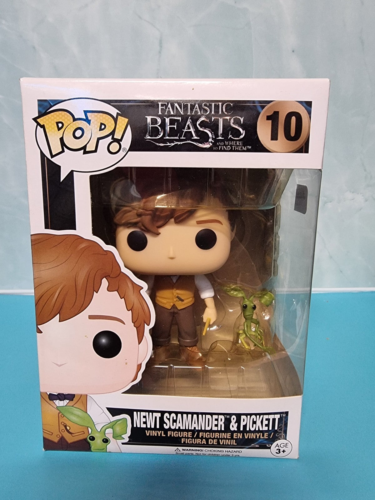 FUNKO POP FANTASTIC BEASTS #10 NEWT SCAMANDER & PICKETT VINYL FIGURE