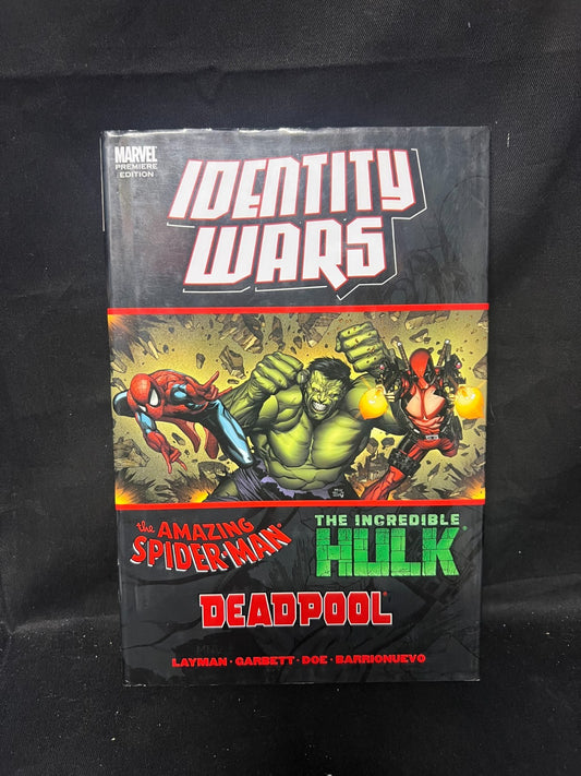 Deadpool Amazing Spider-Man Hulk Identity Wars (Marvel) Hard Cover By Layman Etc