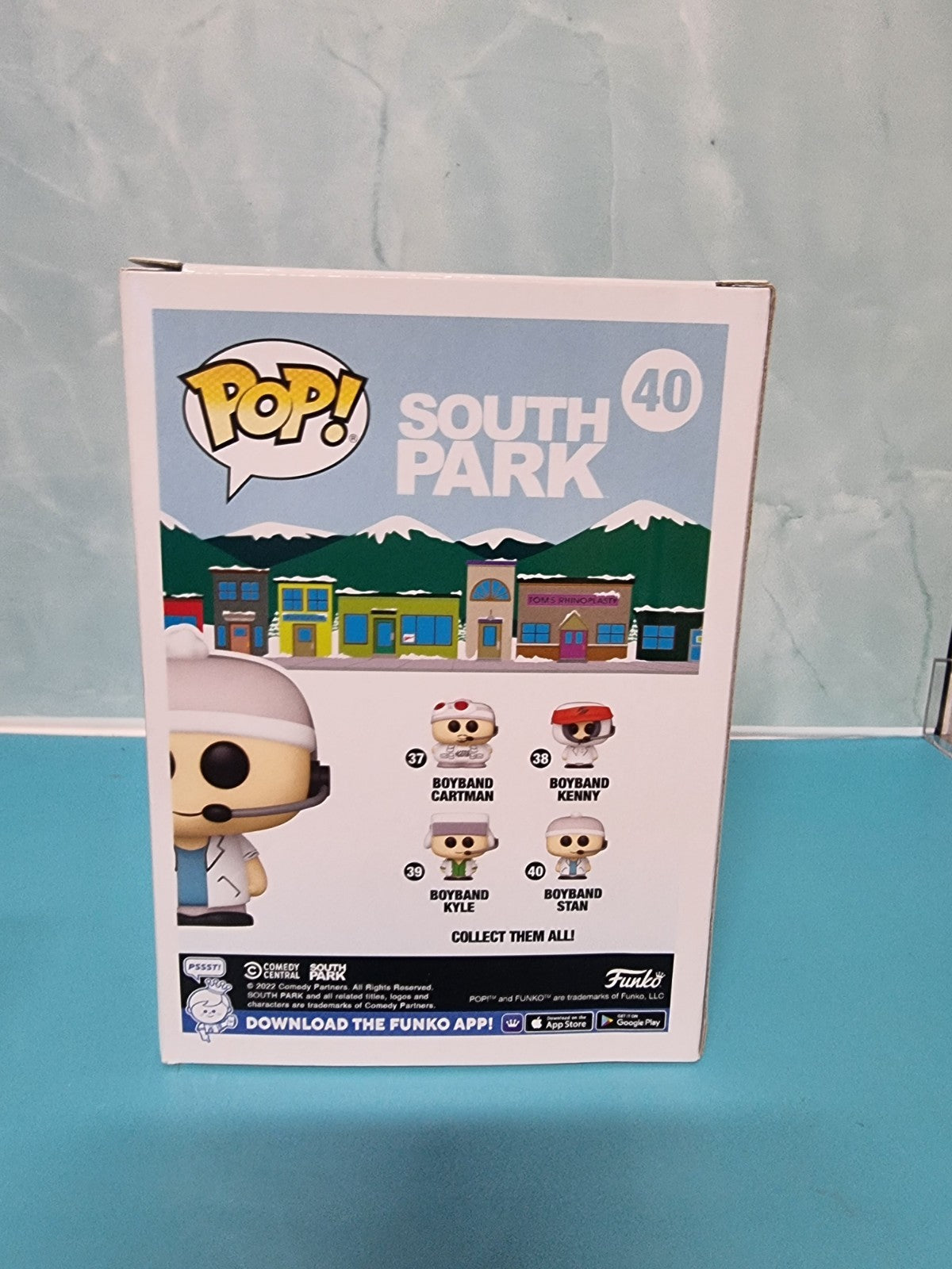 Funko Pop South Park Boyband Stan Vinyl Figure #40