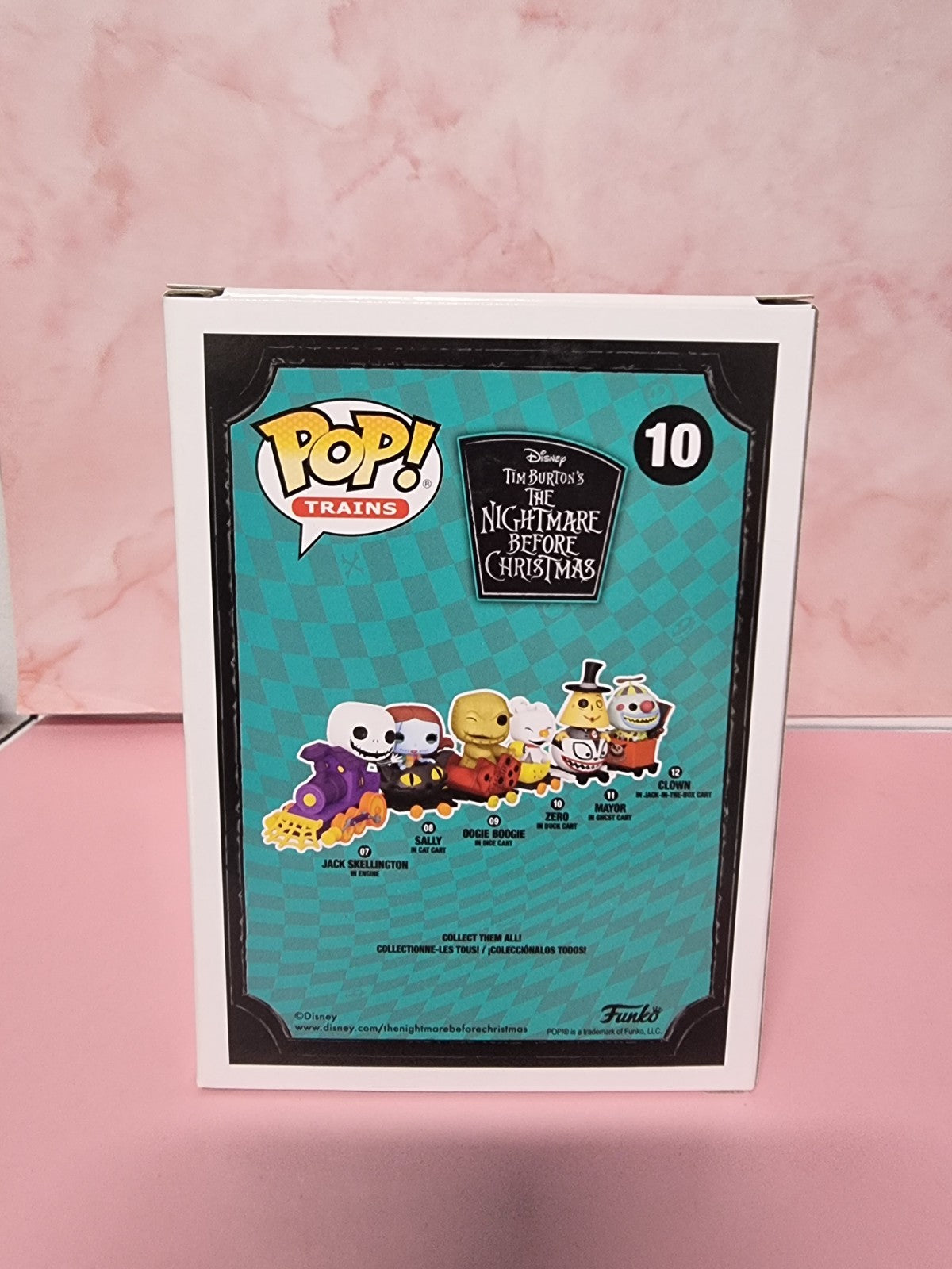 Funko Pop Disney's Nightmare Before Christmas Zero In Duck Cart  #10