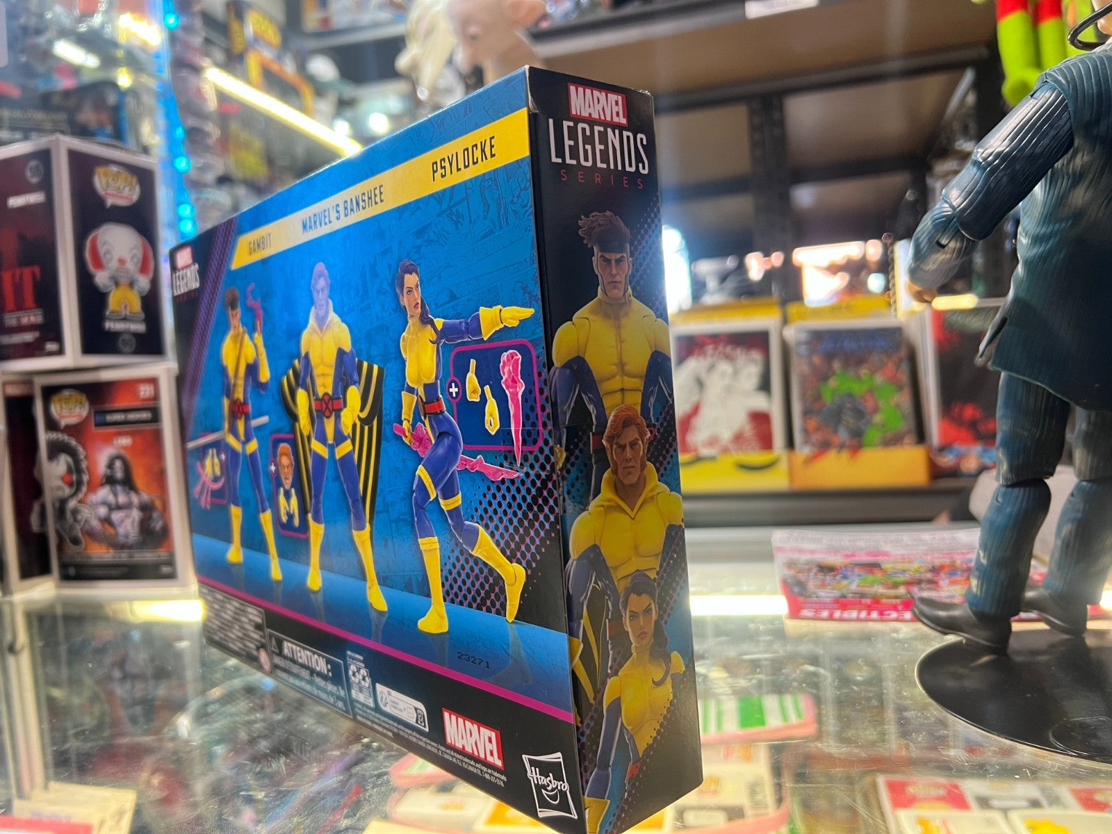 Marvel Legends Series X-Men Gambit Marvel's Banshee Psylocke 6" Figures MIB