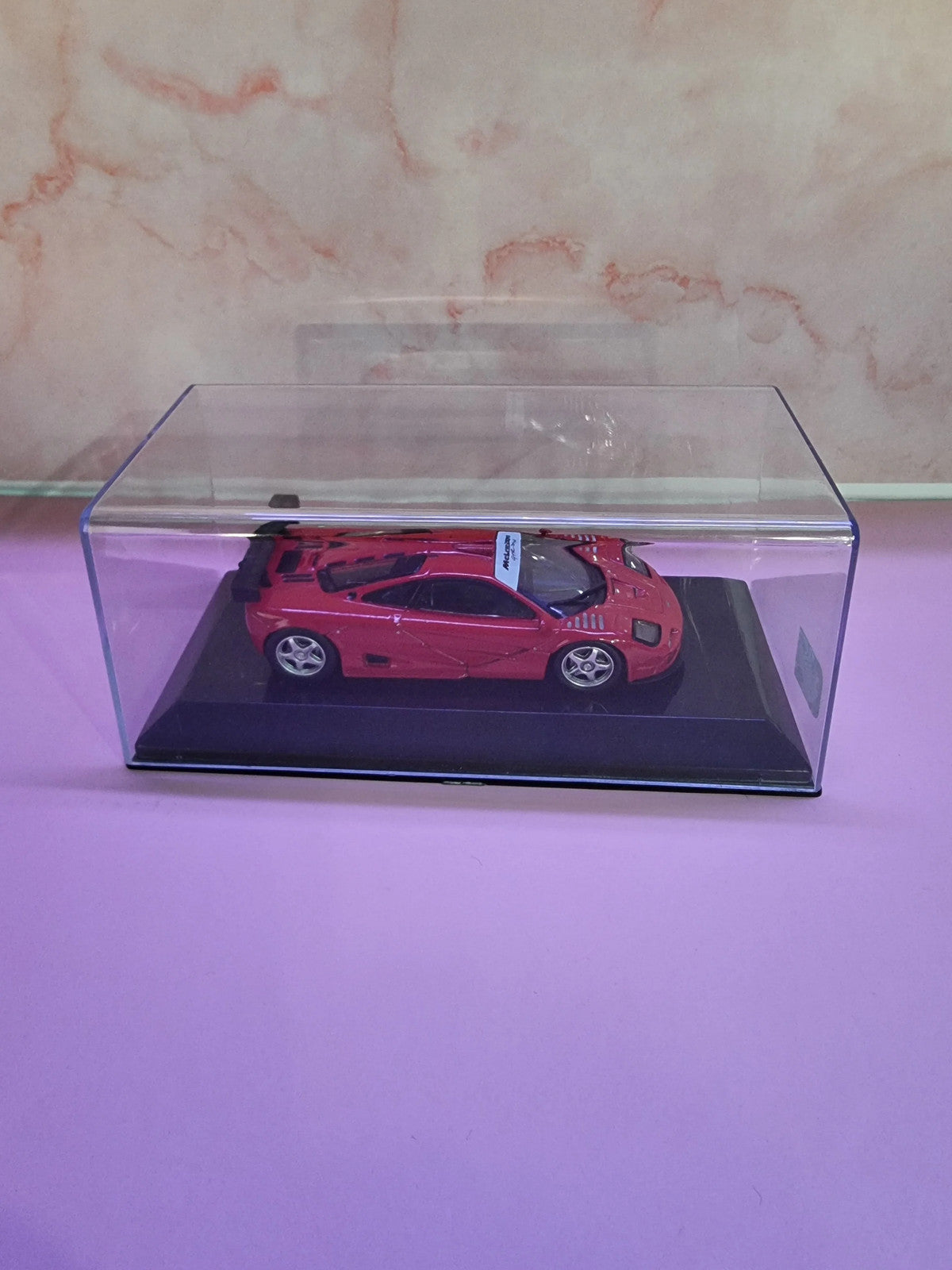 1995 MCLAREN F1 GTR DIECAST CAR 1/43 PANINI SUPERCARS COLLECTION