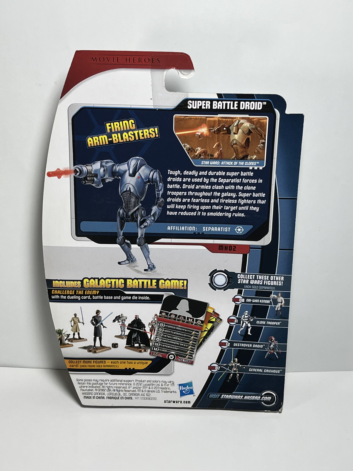 Super Battle Droid MH02 Star Wars Attack of the Clones 3.75 Action Figure