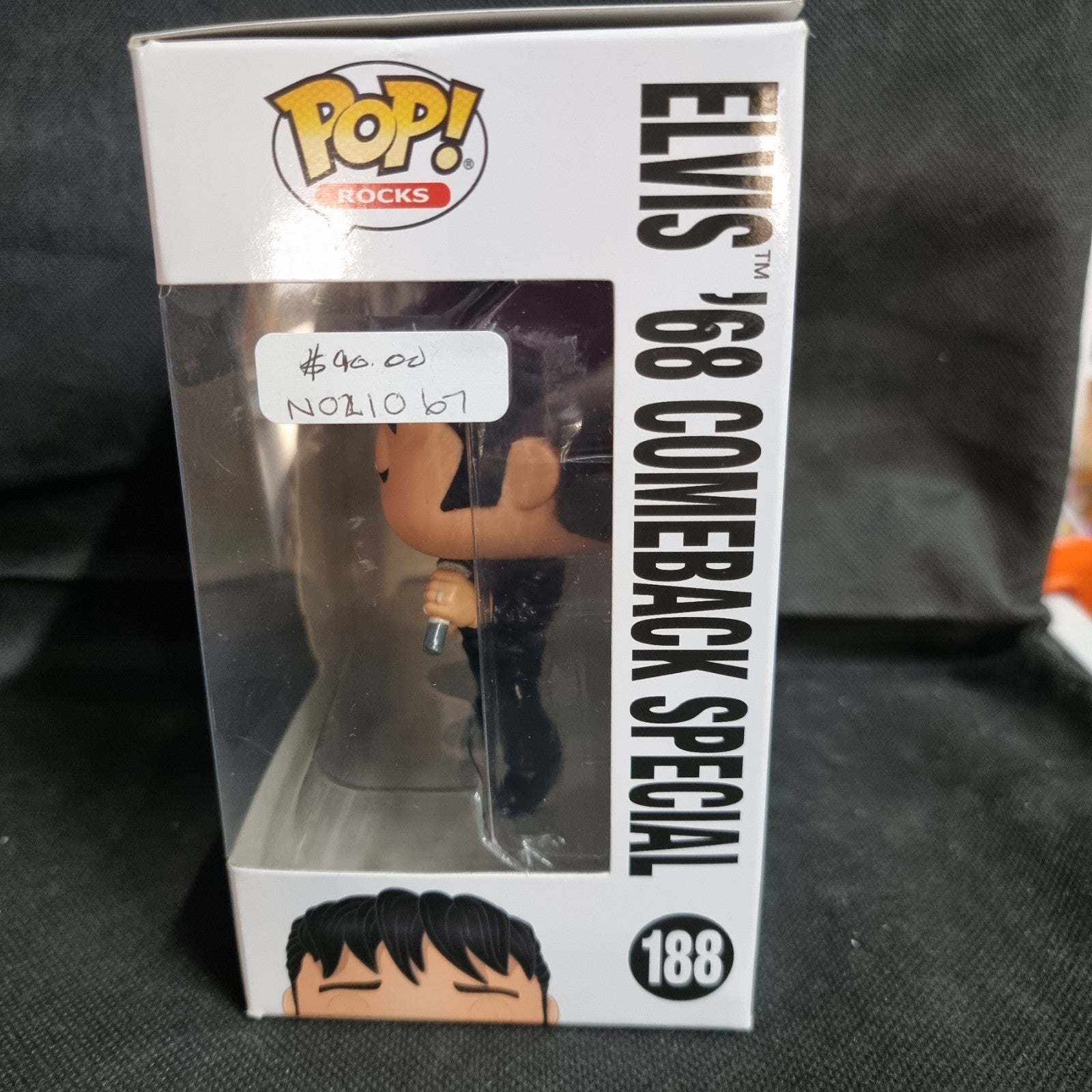 Elvis 68 Comeback Special  Rock Funko Music Rocks Figure