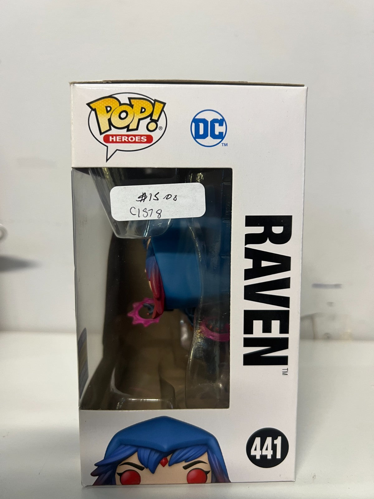 FUNKO POP HEROES DC Comics JUSTICE LEAGUE Raven 441 Winter Convention