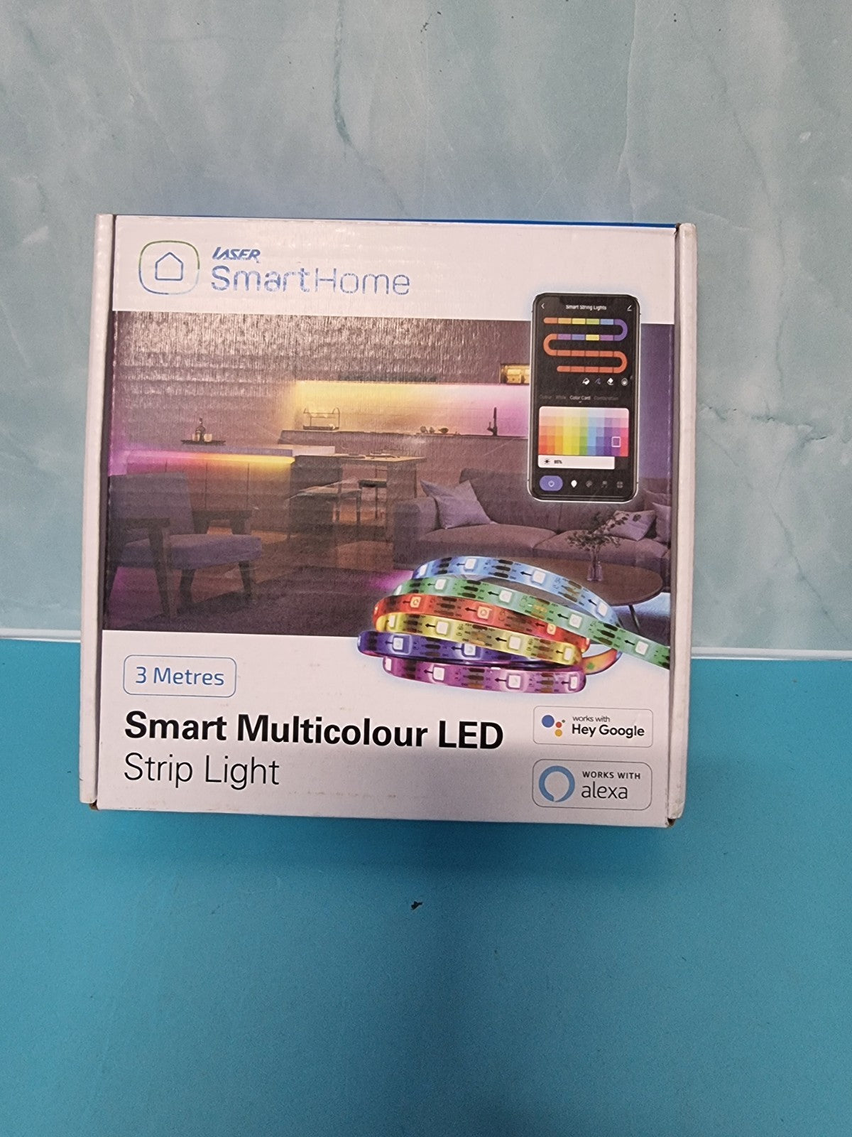 Laser Smart LED Strip Light 3M - Multicolour Smart Home