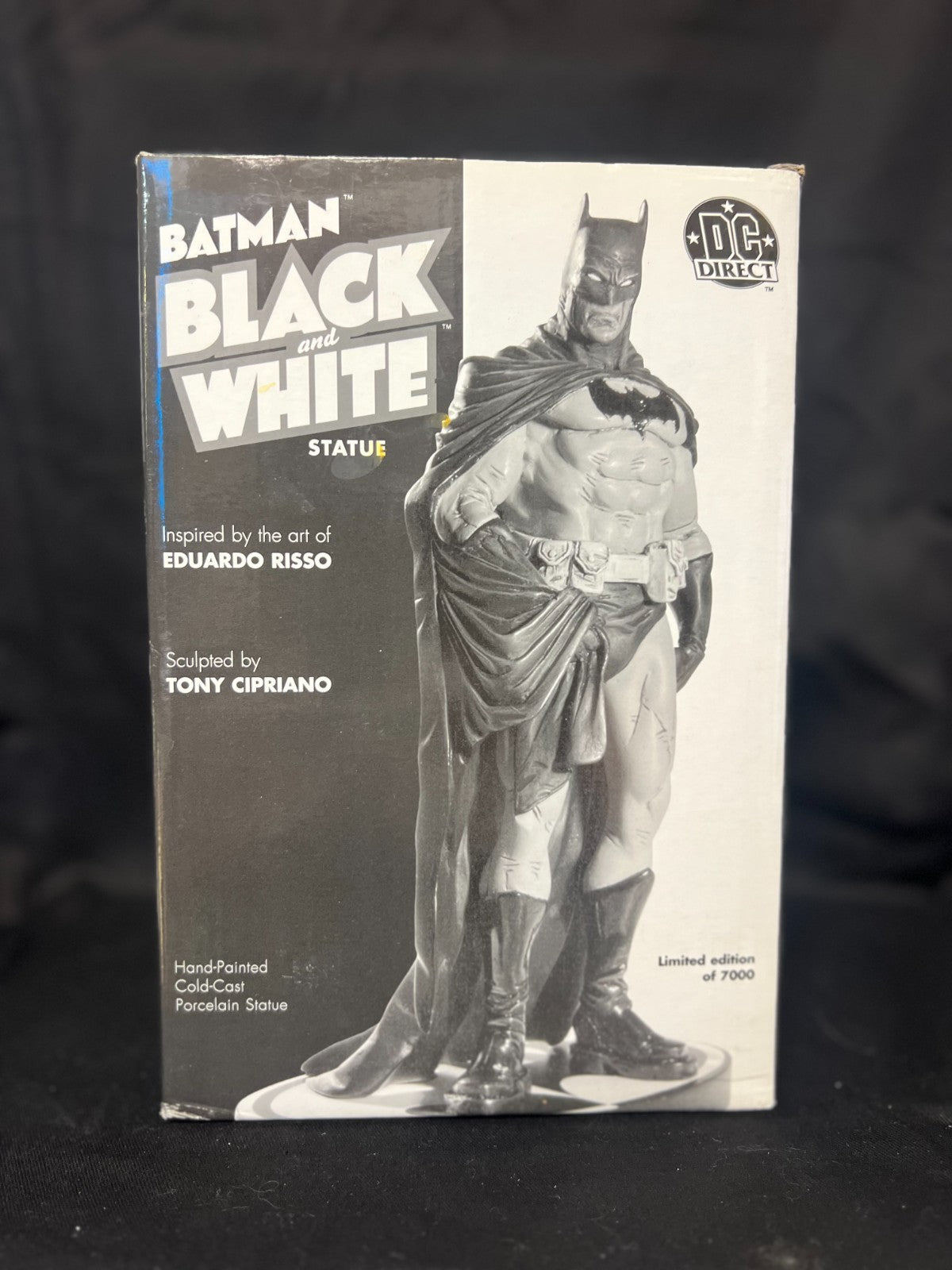 DC Direct Batman Black and White Statue by Eduardo Risso