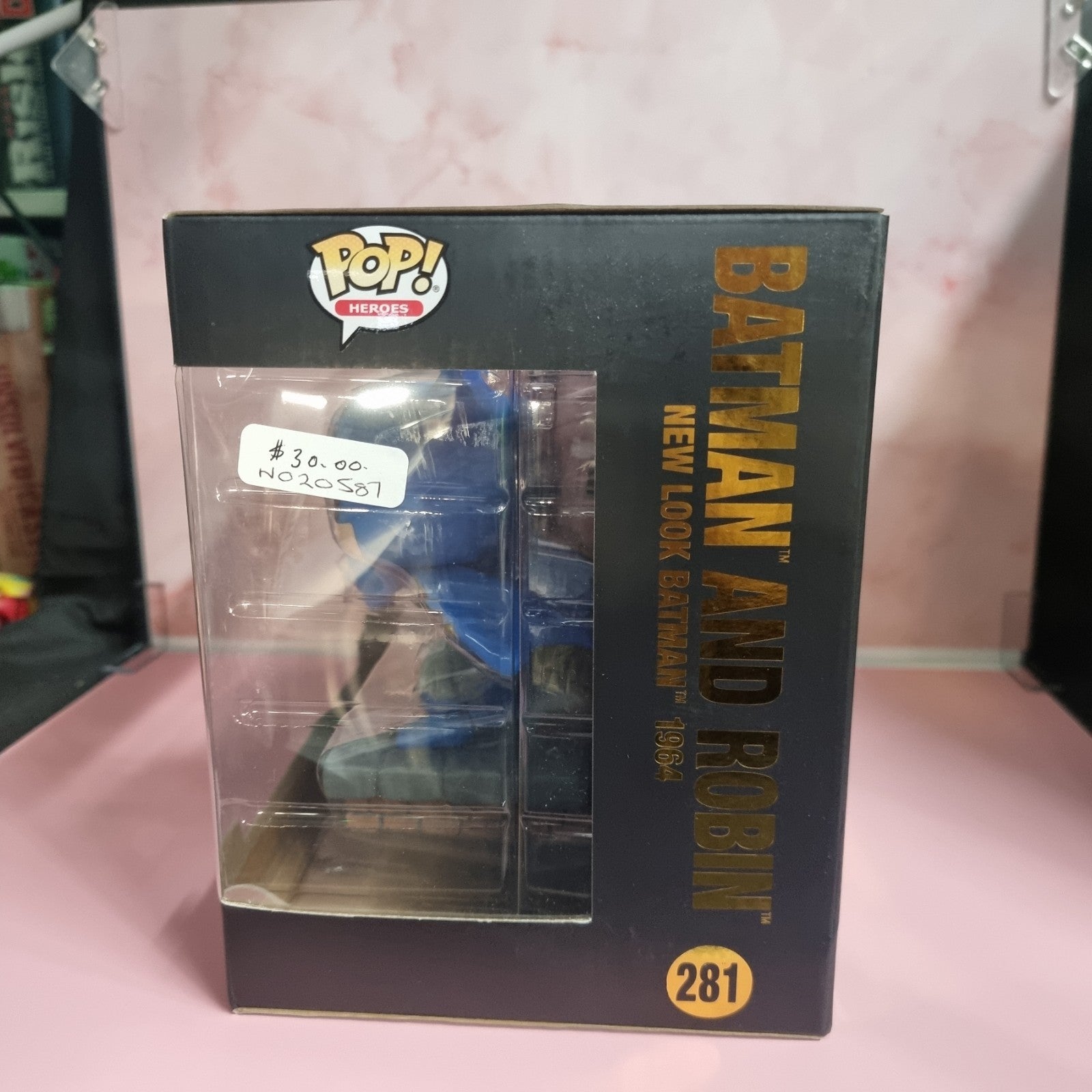 Funko Pop! Moments: DC Universe - Batman and Robin (New Look Batman 1964) #281