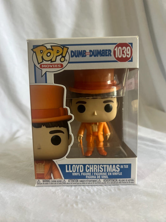 FUNKO POP DUMB AND DUMBER LLOYD CHRISTMAS TUX #1039 VINYL FIGURE